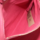 BURBERRY Nova Check Tote Bag PVC Beige Gold Auth 213963V-20