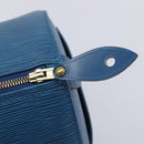 LOUIS VUITTON Epi Speedy 30 Hand Bag Toledo Blue M43005 LV Auth 213968V-14
