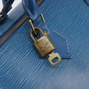 LOUIS VUITTON Epi Speedy 30 Hand Bag Toledo Blue M43005 LV Auth 213968V-17