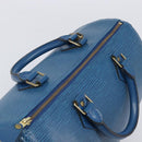 LOUIS VUITTON Epi Speedy 30 Hand Bag Toledo Blue M43005 LV Auth 213968V-6