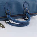 LOUIS VUITTON Epi Speedy 30 Hand Bag Toledo Blue M43005 LV Auth 213968V-7