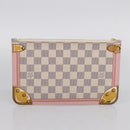 LOUIS VUITTON Damier Azur Summer Trunk Neverfull MM Bag N41065 LV Auth 213971SAV-27