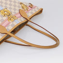LOUIS VUITTON Damier Azur Summer Trunk Neverfull MM Bag N41065 LV Auth 213971SAV-7