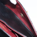 CHANEL Matelasse 23 Chain Shoulder Bag Lamb Skin Black Gold CC Auth 213981SAM-27