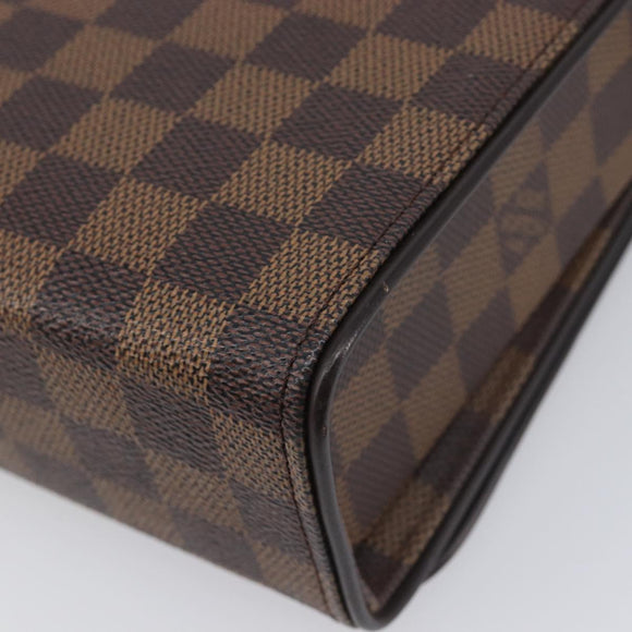 LOUIS VUITTON Damier Ebene Tribeca Ron Shoulder Bag N51160 LV Auth 213988V