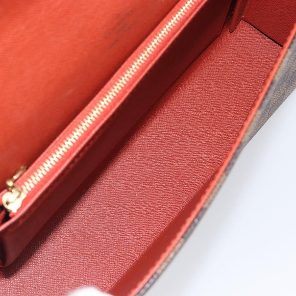 LOUIS VUITTON Damier Ebene Tribeca Ron Shoulder Bag N51160 LV Auth 213988V