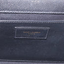 Saint Laurent Chain Kate Shoulder Bag Leather Black Gold Auth 213999M-20