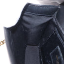 Saint Laurent Chain Kate Shoulder Bag Leather Black Gold Auth 214001M-21