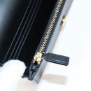 Saint Laurent Kate Chain Shoulder Bag Leather Black Gold Auth 214006M-22