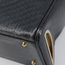 Christian Dior Trotter Canvas Maris Pearl Bag Leather Gray Gold Auth 214009V-10