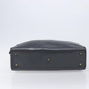 Christian Dior Trotter Canvas Maris Pearl Bag Leather Gray Gold Auth 214009V-9