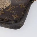 LOUIS VUITTON Mini Pochette Accessoires Pouch T&B M60153 LV Auth 214019V-10