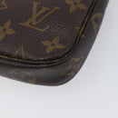 LOUIS VUITTON Mini Pochette Accessoires Pouch T&B M60153 LV Auth 214019V-12