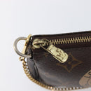 LOUIS VUITTON Mini Pochette Accessoires Pouch T&B M60153 LV Auth 214019V-16