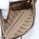 LOUIS VUITTON Mini Pochette Accessoires Pouch T&B M60153 LV Auth 214019V-17