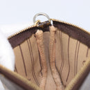 LOUIS VUITTON Mini Pochette Accessoires Pouch T&B M60153 LV Auth 214019V-19