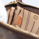 LOUIS VUITTON Mini Pochette Accessoires Pouch T&B M60153 LV Auth 214019V-20