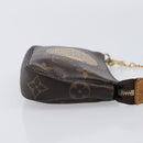 LOUIS VUITTON Mini Pochette Accessoires Pouch T&B M60153 LV Auth 214019V-4