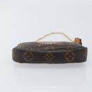 LOUIS VUITTON Mini Pochette Accessoires Pouch T&B M60153 LV Auth 214019V-9