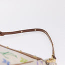 LOUIS VUITTON Multicolor Pochette Accessoires Pouch White M92649 LV Auth 214020-12