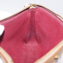 LOUIS VUITTON Multicolor Pochette Accessoires Pouch White M92649 LV Auth 214020-22