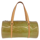 LOUIS VUITTON Monogram Vernis Bedford Hand Bag Baby Blue M91007 LV Auth 214032-2