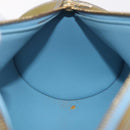 LOUIS VUITTON Monogram Vernis Bedford Hand Bag Baby Blue M91007 LV Auth 214032-20