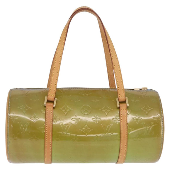 LOUIS VUITTON Monogram Vernis Bedford Hand Bag Baby Blue M91007 LV Auth 214032