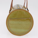 LOUIS VUITTON Monogram Vernis Bedford Hand Bag Baby Blue M91007 LV Auth 214032-5