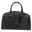 LOUIS VUITTON Epi Pont Neuf PM Hand Bag Noir Electric M5907N LV Auth 214037-3