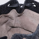 Bottega Veneta INTRECCIATO Garda Tote Bag Leather Black 179320 Auth 214046V-16