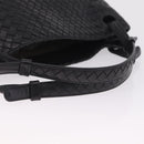 Bottega Veneta INTRECCIATO Garda Tote Bag Leather Black 179320 Auth 214046V-7