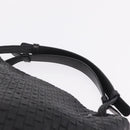 Bottega Veneta INTRECCIATO Garda Tote Bag Leather Black 179320 Auth 214046V-8