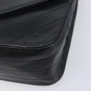 CHANEL Chain Shoulder Bag Lamb Skin Black Gold CC Auth 214056V-11