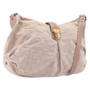 LOUIS VUITTON Monogram Denim Slytree Shoulder Bag Pink M95833 LV Auth 214062-1
