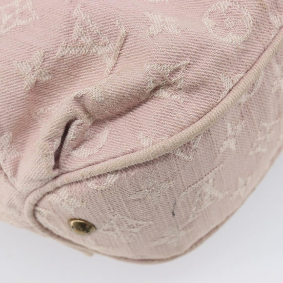 LOUIS VUITTON Monogram Denim Slytree Shoulder Bag Pink M95833 LV Auth 214062