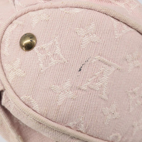 LOUIS VUITTON Monogram Denim Slytree Shoulder Bag Pink M95833 LV Auth 214062