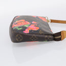 LOUIS VUITTON Monogram Rose Pochette Accessoires Pouch M48615 LV Auth 214072V-5