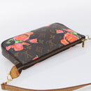 LOUIS VUITTON Monogram Rose Pochette Accessoires Pouch M48615 LV Auth 214072V-6