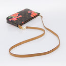 LOUIS VUITTON Monogram Rose Pochette Accessoires Pouch M48615 LV Auth 214072V-7