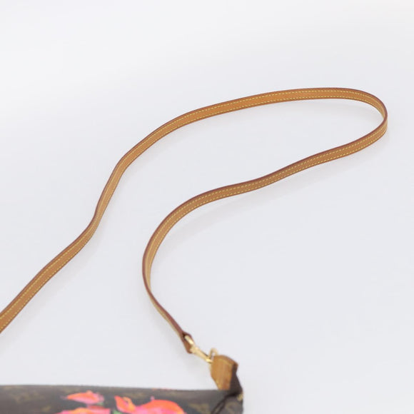 LOUIS VUITTON Monogram Rose Pochette Accessoires Pouch M48615 LV Auth 214072V
