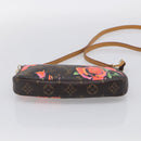 LOUIS VUITTON Monogram Rose Pochette Accessoires Pouch M48615 LV Auth 214072V-9