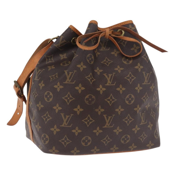 LOUIS VUITTON Monogram Petit Noe Shoulder Bag M42226 LV Auth 214077V