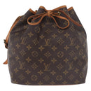 LOUIS VUITTON Monogram Petit Noe Shoulder Bag M42226 LV Auth 214077V-2