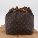 LOUIS VUITTON Monogram Petit Noe Shoulder Bag M42226 LV Auth 214077V-22
