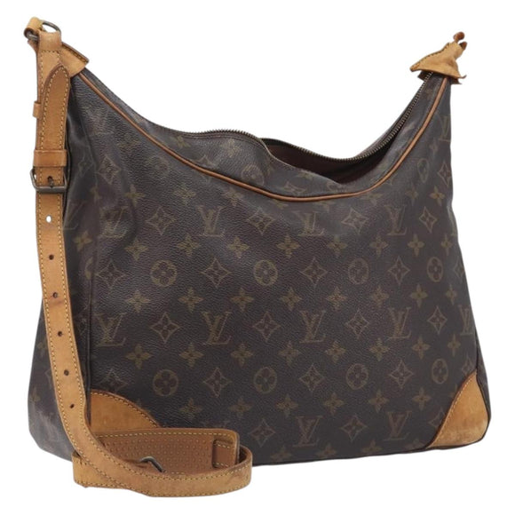 LOUIS VUITTON Monogram Boulogne 35 Shoulder Bag M51260 LV Auth 214082