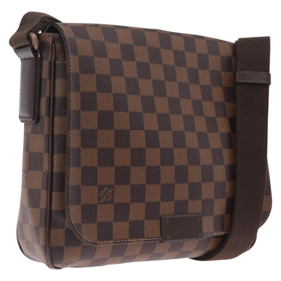 LOUIS VUITTON Damier Ebene District PM Shoulder Bag N41213 LV Auth 214089V