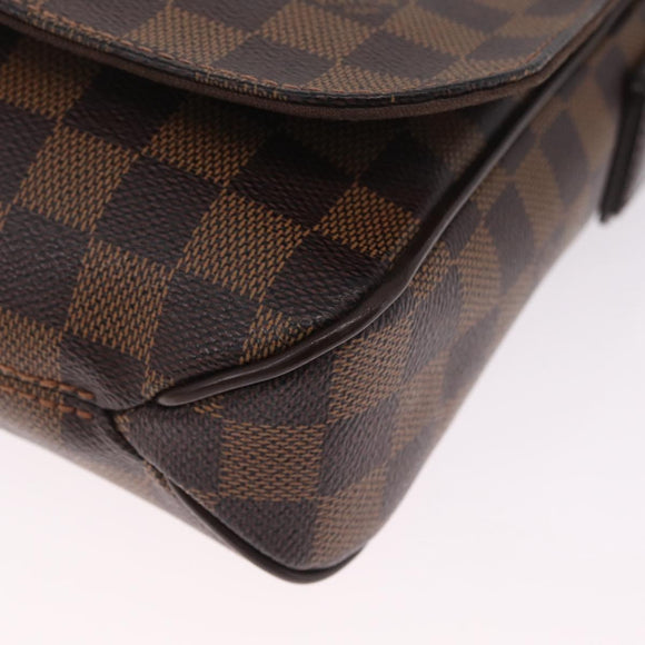 LOUIS VUITTON Damier Ebene District PM Shoulder Bag N41213 LV Auth 214089V