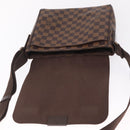 LOUIS VUITTON Damier Ebene District PM Shoulder Bag N41213 LV Auth 214089V-18