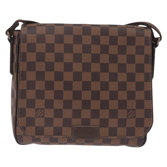 LOUIS VUITTON Damier Ebene District PM Shoulder Bag N41213 LV Auth 214089V